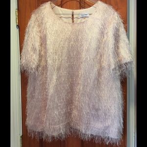 Calvin Klein Pink Party Shirt Size 20W